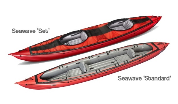 Gumotex Seawave Standard and Set - Nitrilon in Red