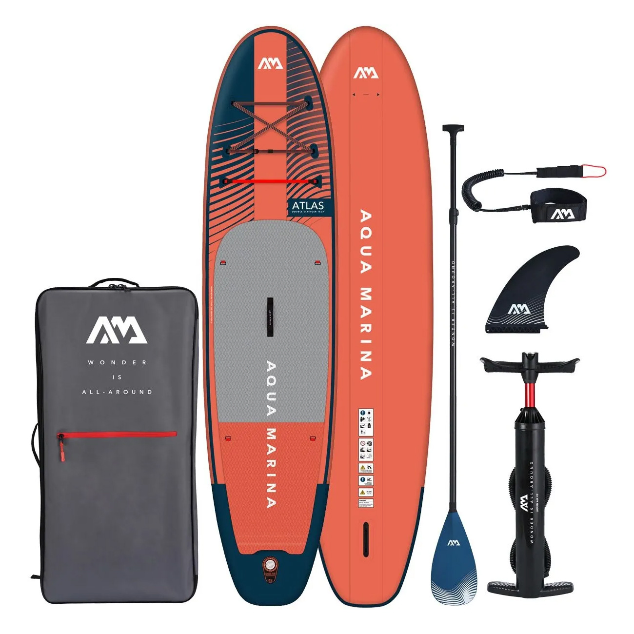 Aqua Marina Atlas SUP Package - Sky Glider Colour SUP