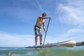 Paddle Boarding with a Aqua Marina Magma iSUP