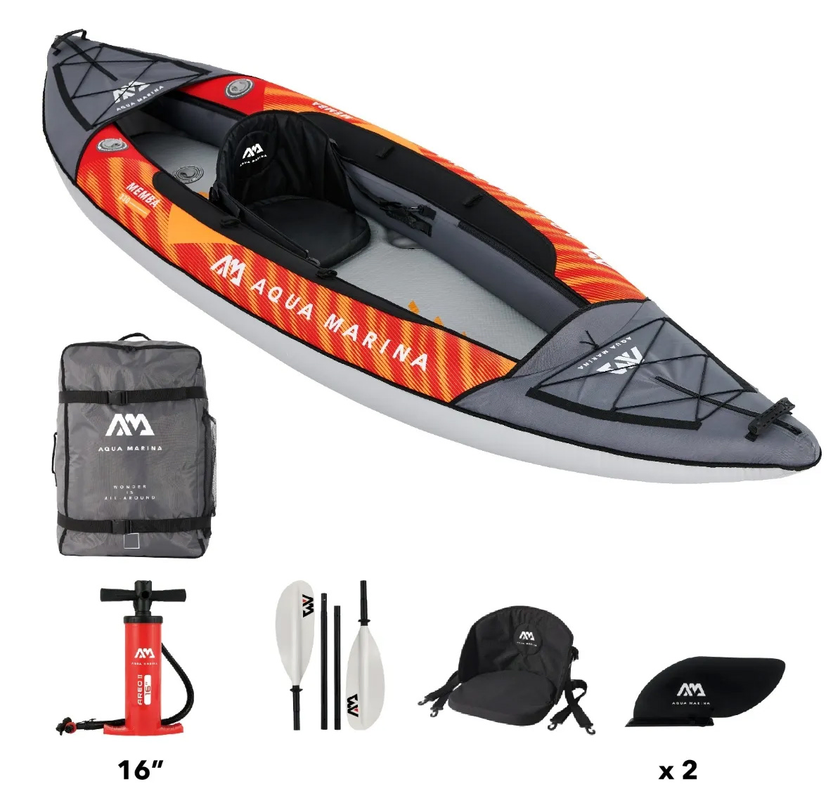 Aqua Marina Memba 330 Kayak Package