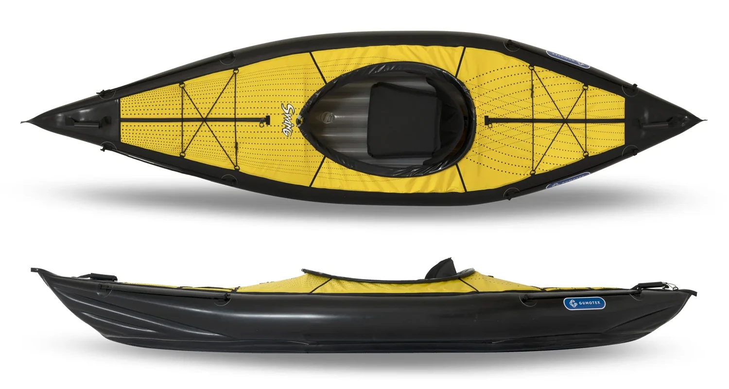 New Gumotex Swing 1 - Top & Side View